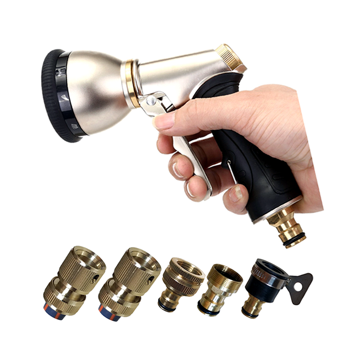 Cage Seiko Coating Tuhao 9 All metal All copper household Watering Car Wash Water gun Suitable for 4 Distribution tubein the Car/Articles/Fitting/Refit , Car cleaning supplies/Cleaning Tools , Car wash water gun category - from Buy2taobao.com to provide professional Taobao agent buy service
