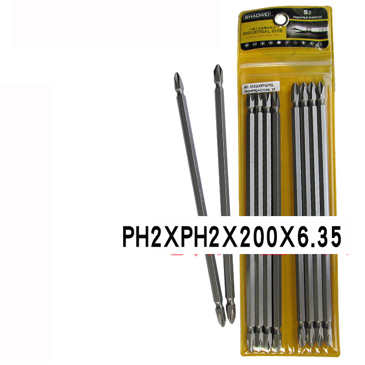 Less Granville batch header lengthen Double head Phillips screwdriver bits Pneumatic Screwdriver Bits Electric screwdriver length 200/250/300mmin the Hardware/Tool , Power Tools , Electric screwdriver head category - from Buy2taobao.com to provide professional Taobao agent buy service