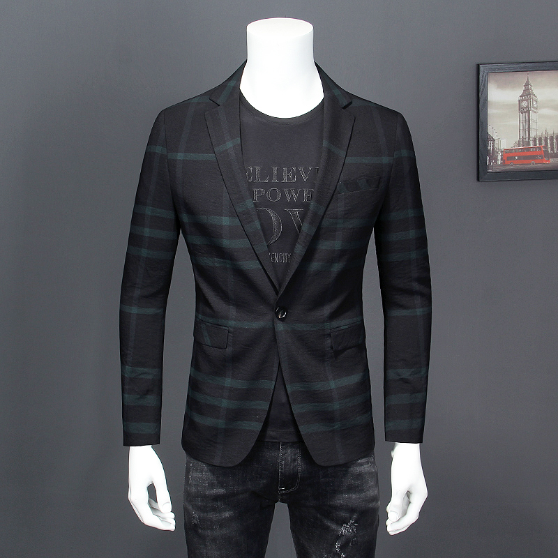 spring clothes new pattern man lattice leisure time suit Korean Edition Self cultivation fashion Thin section man 's suit coat Youth Popularin the Men's clothing, Suits category - from Buy2taobao.com to provide professional Taobao agent buy service