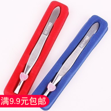 眉夹镊子不锈钢平口斜口眉毛夹子拔毛钳修眉拔胡须毛镊子眉钳|ruв категории семья/личные чистящие средства, потребительских уборка посуды, маникюрные ножницы/маникюрные ножницы, другие - от Buy2taobao.com для оказания профессиональной услуги покупки агента Taobao