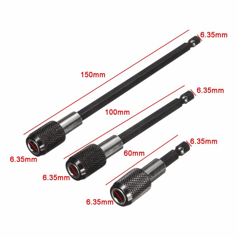 Seiko Six corners Self locking Connecting rod 60/100/150mm Electric drill Screwdriver Adapter rod Batch head Extension barin the Hardware/Tool , Hand Tools , Socket and accessories , Arbors category - from Buy2taobao.com to provide professional Taobao agent buy service