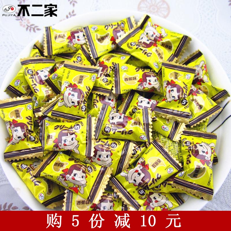 不二家糖果 香蕉味巧克力夾心散糖 婚慶喜糖散稱零食百貨在類目 零食/堅果/特產, 糖果零食/果凍/布丁, 糖果中 - 來自Buy2taobao.com提供專業的淘寶代購服務