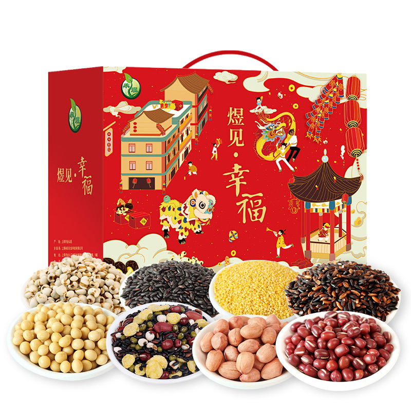 禾煜 五谷雜糧禮盒3200g 8款雜糧組合常備雜糧端午禮盒在類目 糧油米麪/南北乾貨/調味品, 米/麪粉/雜糧, 雜糧組合中 - 來自Buy2taobao.com提供專業的淘寶代購服務
