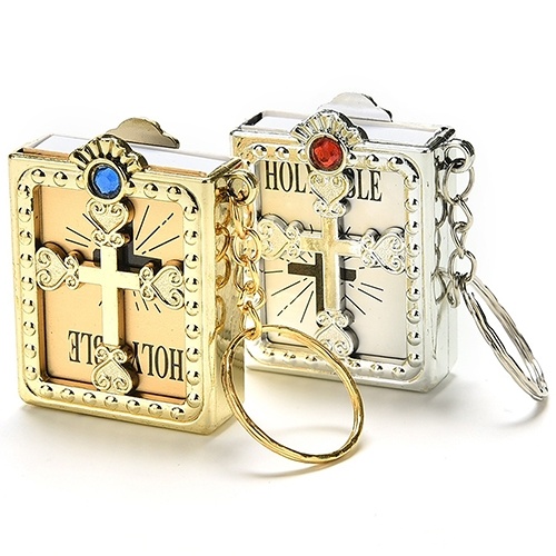 Spiritual Christian Jesus Holy BIBLE KEYCHAIN English MINI在類目 節慶用品/禮品, 燈, 兔子燈中 - 來自Buy2taobao.com提供專業的淘寶代購服務