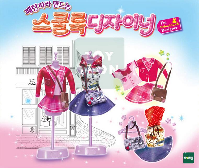 韩国进口小伶玩具时尚设计师之超美衣服裙子DIY手工制作游戏玩具|msdalam kategori Toy/bayi/teka-teki/blok bangunan/model, Buatan tangan/DIY kreatif, Tangan-manik/manik/barang kemas tenunan - dari Buy2taobao.com untuk memberikan perkhidmatan ejen Taobao profesional membeli