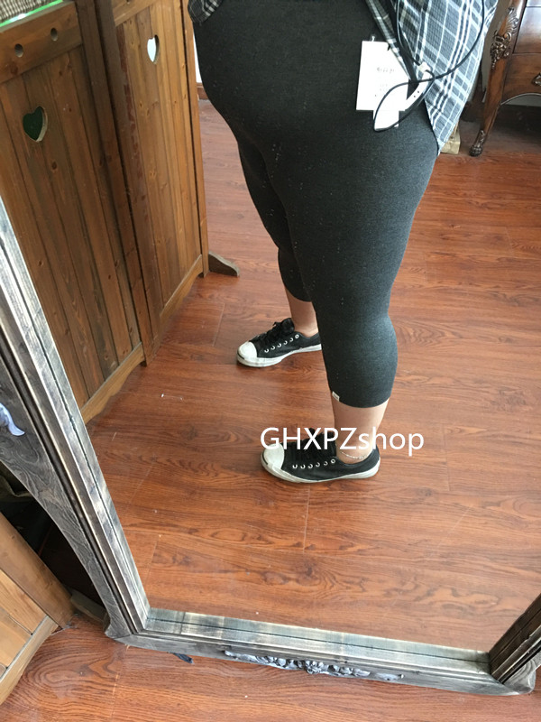 特大码200斤胖妞亚光莫代尔七八分显瘦打底裤腰围72-142cm|msdalam kategori Butik wanita / wanita, seluar, Seluar sama sendat - dari Buy2taobao.com untuk memberikan perkhidmatan ejen Taobao profesional membeli