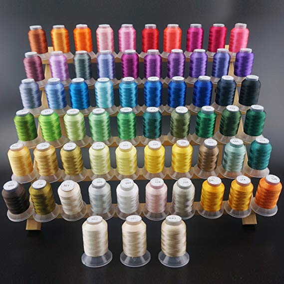 家用电脑绣花线 彩色冰丝绣花线63色Brother色500米NV180送绣花图|msdalam kategori rumah Fabrik, bahan-bahan jahitan DIY, alat dan produk siap, Line - dari Buy2taobao.com untuk memberikan perkhidmatan ejen Taobao profesional membeli