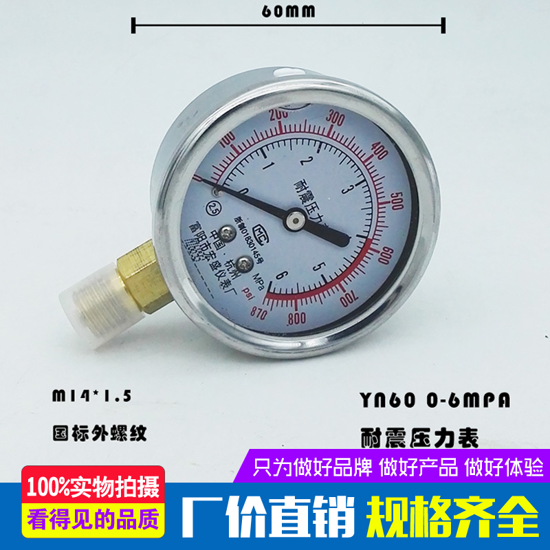 Y60/Y100耐震径向压力表液压油压水压标准螺纹M20*1.5抗震压力表在类目 五金/工具, 仪器仪表, 压力表中 - 来自Buy2taobao.com提供专业的淘宝代购服务