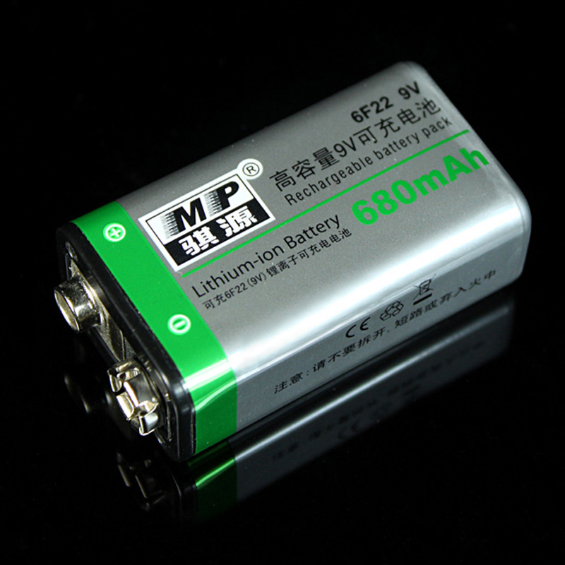 Купить Батарейки пальчиковые Ци источник Мп-9В батареи 680mah литий ...