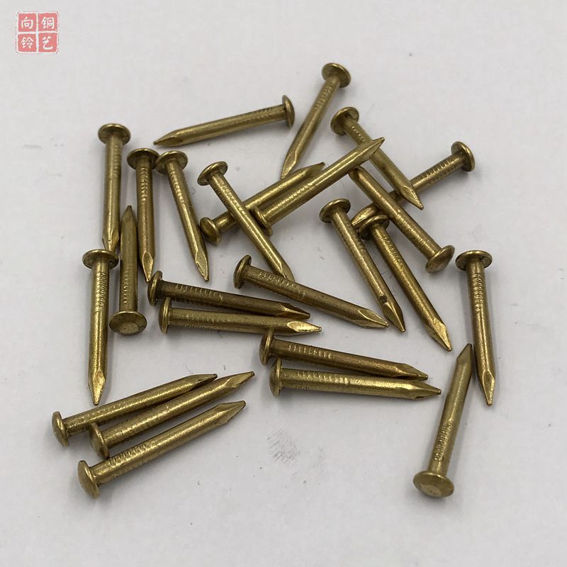 仿古家具铜钉铜螺丝纯黄铜钉加粗加长3mm帽钉圆头小鼓钉合页铜钉在类目 五金/工具, 紧固件, 钉中 - 来自Buy2taobao.com提供专业的淘宝代购服务