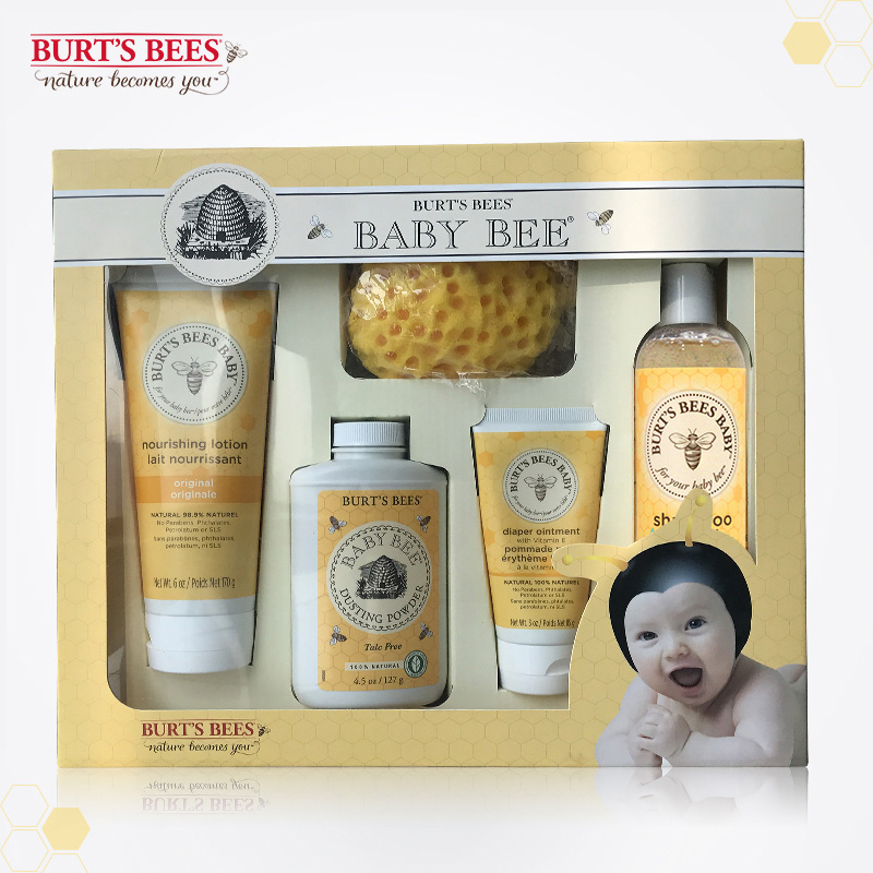 Burt's Bees美國小蜜蜂嬰兒沐浴護膚月子禮盒 嬰兒用品洗護套裝在類目 尿片/洗護/餵哺/推車牀, 寶寶洗浴護膚品, 洗浴護膚禮盒中 - 來自Buy2taobao.com提供專業的淘寶代購服務