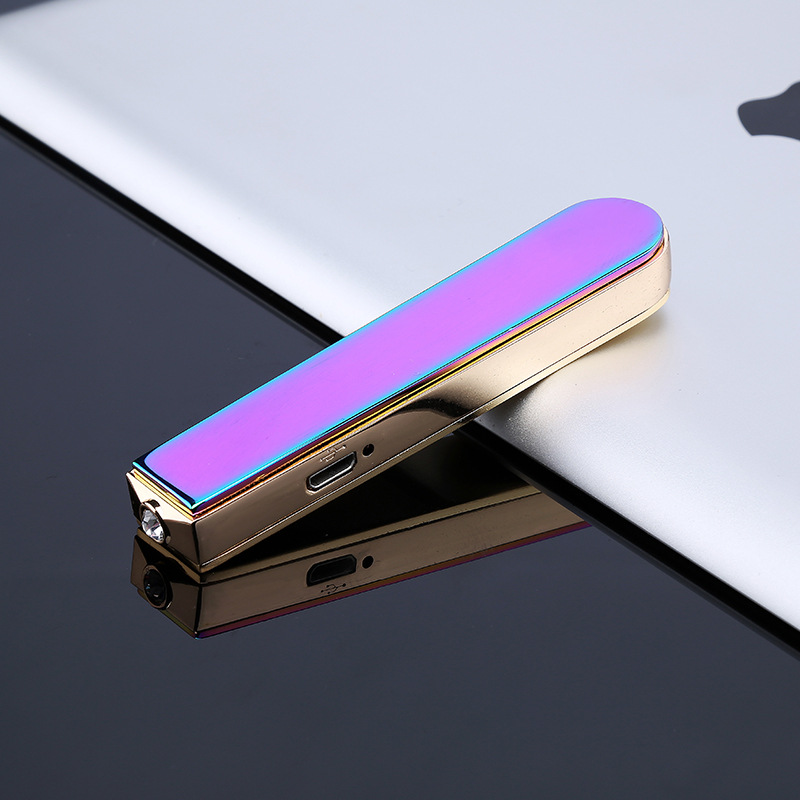 品牌精致复古长条纤细USB充电打火机超薄纯金属电下拉彩冰镶钻定|msdalam kategori ZIPPO/Swiss Army Knife/cermin mata, pemetik api jenama dan aksesori, pemetik api jenama lain - dari Buy2taobao.com untuk memberikan perkhidmatan ejen Taobao profesional membeli