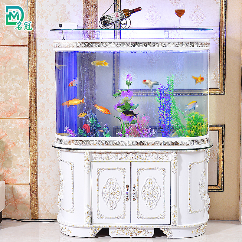 European style Glass Goldfish bowl ecology Aquarium large filter 1.2 rice 1.8 Rice living room householdin the Pet/Pet food and supplies , Aqua World , Aquarium fish tanks and other equipment , Aquarium/Aquarium category - from Buy2taobao.com to provide professional Taobao agent buy service