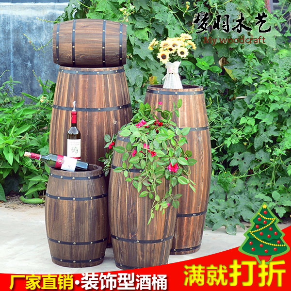 Beer barrel Decorative oak barrels wooden Red wine barrels bar Exhibition Wedding celebration prop Promotionin the Tableware , Flagon/Wineglass/Wine , Oak wine category - from Buy2taobao.com to provide professional Taobao agent buy service