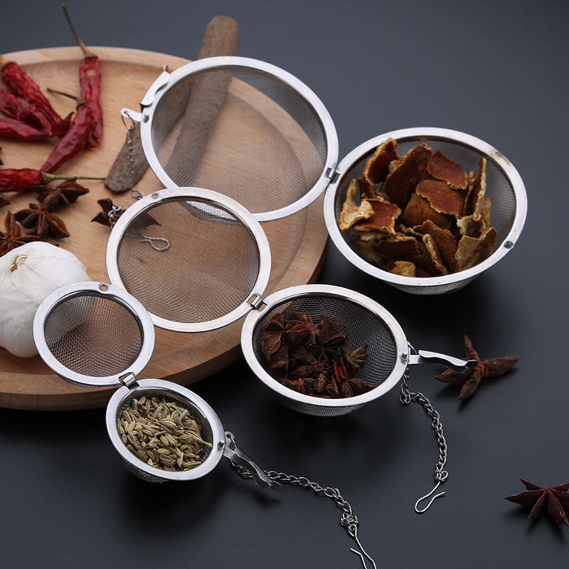 Tea bags Filter bags RouLiao Cartridge 304 Stainless steel circular Condiments Flavoring Make tea Seasoning Ballin the Kitchen/Cooking utensils , Kitchen Gadgets/Kitchen storage , Storage jars/Kitchen storage containers , Seasoning bottles category - from Buy2taobao.com to provide professional Taobao agent buy service