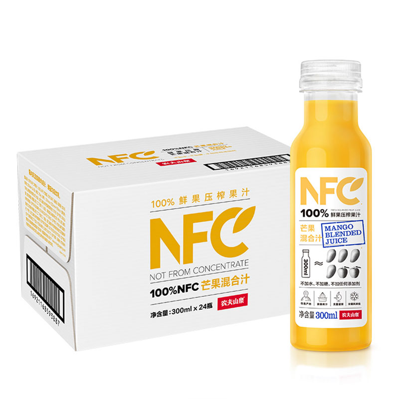 Nongfushangquan NFC Fruit drinks 100%NFC Mango mixed juice 300ml*24 Bottle Bulk Packin the Coffee/Oatmeal/Chongyin , Beverages , Other beverages category - from Buy2taobao.com to provide professional Taobao agent buy service