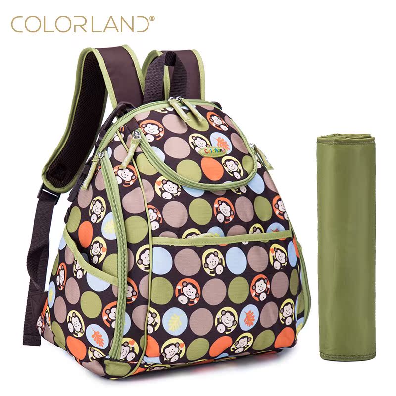 colorland Mummy Bag multi-function High-capacity pregnant woman Expectant Shoulders Baby Bag baby Out Backpackin the Maternity/Maternal supplies/Nutrition , Mummy bag/Bag category - from Buy2taobao.com to provide professional Taobao agent buy service
