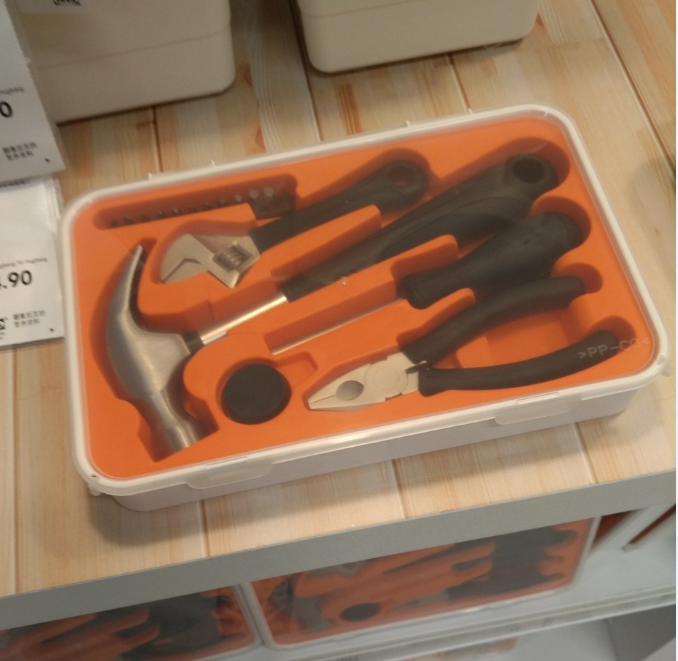 宜家 费克沙工具套装 17件套锤子螺丝刀钳子扳手老虎钳榔头在类目 五金/工具, 手动工具, 锤, 锤头中 - 来自Buy2taobao.com提供专业的淘宝代购服务
