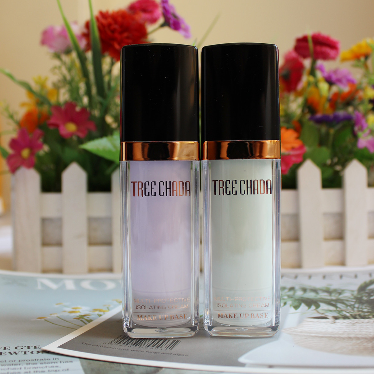 Thailand TREECHADA make up base Sunscreen Concealer Triple Makeup before the milk Primer Oil control Moisture men and women studentin the Makeup/Perfume/Beauty tools , Isolation/Makeup category - from Buy2taobao.com to provide professional Taobao agent buy service