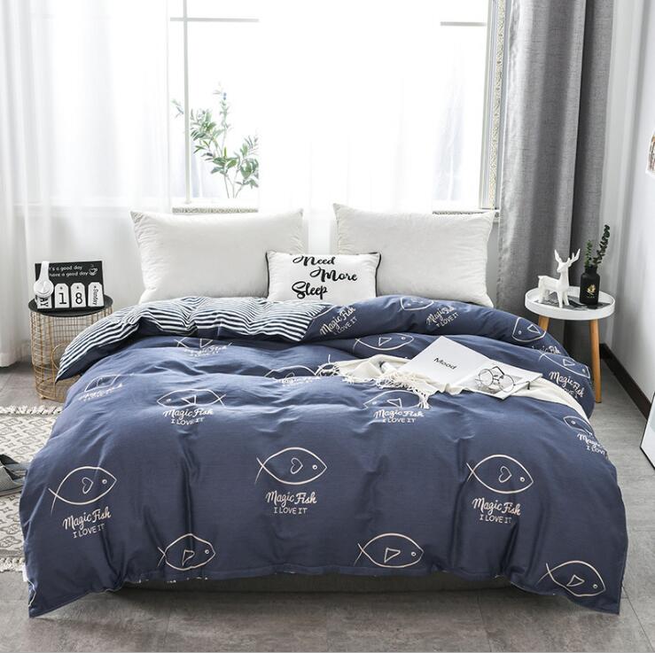 INS fresh Nordic Twill Cotton pure cotton Quilt cover Single Double Quilt cover enlarge Quilt cover singletonin the Bedclothes , Quilt category - from Buy2taobao.com to provide professional Taobao agent buy service