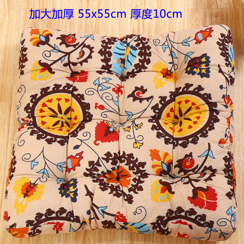 Cotton and hemp Countryside enlarge thickening 52CM sofa Seat cushion Cushion Windows Tatami Cushion Wicker chair cushionin the Home Fabric , Cushion/Cushion/Sofa cushion , Cushion category - from Buy2taobao.com to provide professional Taobao agent buy service