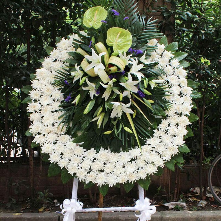 菊花祭奠花篮花圈清明节花束灵堂扫墓悼念吊念丧事咸阳西安鲜花|msdalam kategori penghantaran bunga/bunga simulasi/tumbuhan berkebun, Memorial/Dianyi dengan bunga - dari Buy2taobao.com untuk memberikan perkhidmatan ejen Taobao profesional membeli