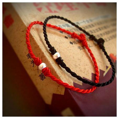 Sterling Silver 一 red Can not Lettering men and women gift Retro Korean Edition fashion Foot rope Couple Banglein the Accessories/Fashion Jewelry, Anklets category - from Buy2taobao.com to provide professional Taobao agent buy service