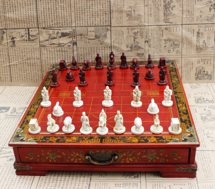 仿古立体中国象棋兵马俑中国象棋怀旧台式木制棋盘中号款礼品象棋在类目 运动/瑜伽/健身/球迷用品, 麻将/棋牌/益智类, 中国象棋中 - 来自Buy2taobao.com提供专业的淘宝代购服务
