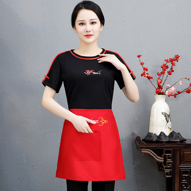 String clothes Spicy Hot Pot summer Short sleeved Dragons Customized Snack bar Snack bar coverall Waiterin the Personalized custom/Design Services/DIY , Custom tooling, Customized overalls category - from Buy2taobao.com to provide professional Taobao agent buy service