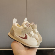 0-1-2岁婴幼儿宝宝鞋子学步鞋，软底布面阿甘鞋，运动鞋春季男女童鞋