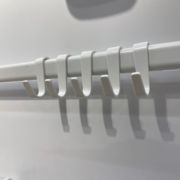 IKEA宜家国内苏纳思挂钩厨房挂件储物5件S钩白色塑料