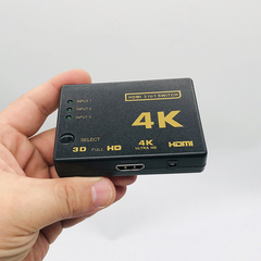 又是稀罕物 4K*2K三进一出HDMI切换器hdmi3进1出高清视频转换器