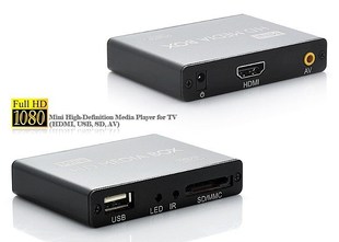 Full HD 1080P SB External Media Player With HDMI SD Media Bo