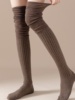 网红白色过膝袜女大腿拼接堆堆袜护膝高筒袜长袜潮流及膝