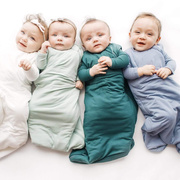 竹纤维婴儿睡袋，婴幼儿春秋夏季宝宝新生儿防踢被