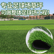 足球场人造草坪 仿真草皮人工塑料假草皮5厘米充沙充颗粒免填充