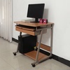 家用电脑桌台式机书桌带抽屉小办公桌可移动电脑台70长卧室学习桌