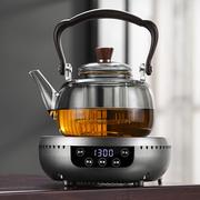 耐热玻璃提梁壶煮茶壶电陶炉煮茶器专用烧水泡，茶壶全自动小型