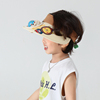 儿童防晒帽宝宝帽子风扇帽男童女童遮阳帽夏季防紫外线空顶太阳帽