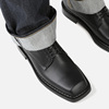 IFXRN商务正装鞋时尚个性流行百搭方头德比鞋英伦绅士鞋单鞋