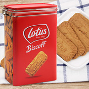 比利时进口Lotus和情缤咖时焦糖饼干312g零食圣诞过年送礼饼干