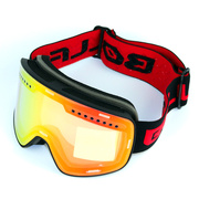 大柱面滑雪装备护目眼镜，卡近视成人磁铁滑雪镜双层防雾