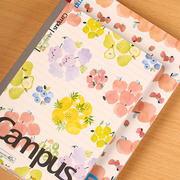 日本KOKUYO国誉水果笔记本Campus限定款8mm横线本子插画师A5/B5