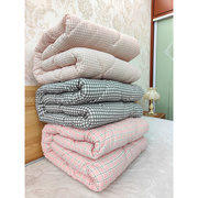 纯棉花被芯新疆棉絮手工棉被子单人学生双人床垫被褥冬季加厚保i.