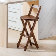 折叠凳高凳高脚凳子折叠板凳，高马扎(高马扎，)凳家用省空间便携式吧台折叠椅