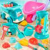 挖沙玩具儿童沙滩套装，宝宝玩沙子挖土，小铲子3-6岁女孩工具车套装