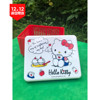 hellokitty轻松熊kt猫melody小型塑料可折叠收纳篮子小物收纳筐