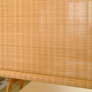 竹帘卷帘日式隔断阳台遮阳新中式窗帘户外茶室家用卧室背景墙