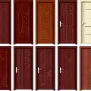 西安木门室内门实木贴板门竹木门免漆门 生态强化门 复合门套装门