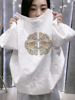 新中式国风潮牌女装白色纯棉短袖t恤2024夏季宽松显瘦上衣女